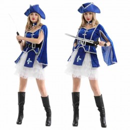 Women's Cheap Pirate Costume for Halloween & Carnival Parties TV & Movie Suits Polyester Top Adult Size  Women's Cheap Pirate Costume for Halloween & Carnival Parties TV & Movie Suits Polyester Top Adult Size