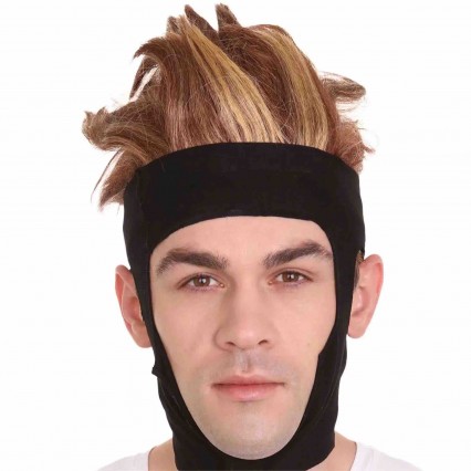 Adult Man Brown Wigs Funny Comic Character Wigs Halloween Festival Party Cosplay Wig Holiday Party Costume Accessories Adult Man Brown Wigs Funny Comic Character Wigs Halloween Festival Party Cosplay Wig Holiday Party Costume Accessories