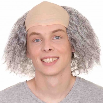 Adult Old Man Bald Wig Grey Balding Male Wigs Halloween Party Cosplay Funny Short Synthetic Fashion Wigs Role Play Supplies Adult Old Man Bald Wig Grey Balding Male Wigs Halloween Party Cosplay Funny Short Synthetic Fashion Wigs Role Play Supplies
