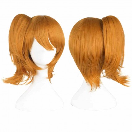 Cosplay Costume Wig Golden Orange Wig Hair Ornaments Characters Play Wigs Cosplay Costume Wig Golden Orange Wig Hair Ornaments Characters Play Wigs