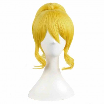 Cosplay Costume Wig Yellow Hair Ornaments Cosplay Wigs Cosplay Costume Wig Yellow Hair Ornaments Cosplay Wigs