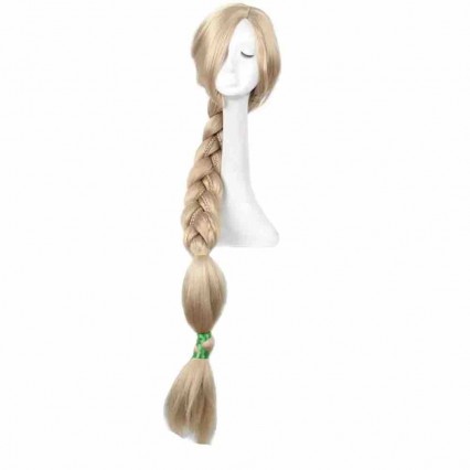 Long Blonde Anime Cosplay Costume Weaving Braid Hair Wigs for Halloween Long Blonde Anime Cosplay Costume Weaving Braid Hair Wigs for Halloween