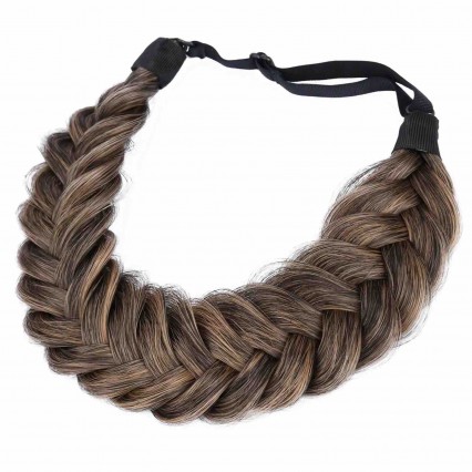 Classic Chunky Hair Braid Headband Elastic Stretch Braid Headbands for Women Classic Chunky Hair Braid Headband Elastic Stretch Braid Headbands for Women