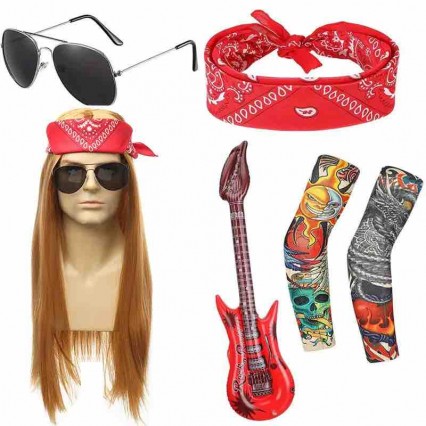 Disco Wig Halloween 70s 80s Wig Cosplay Wig for party Disco Wig Halloween 70s 80s Wig Cosplay Wig for party