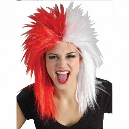 Casquette perruque mundial futbol Tunisia fan headband wig supplies customize cheerleading fans wigs hats cheering props Casquette perruque mundial futbol Tunisia fan headband wig supplies customize cheerleading fans wigs hats cheering props