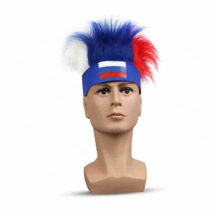 Custom Cheer wig World football Cup Country Flag fans wig Russia Football Soccer Head Cap Asia Cup Fans Wig Custom Cheer wig World football Cup Country Flag fans wig Russia Football Soccer Head Cap Asia Cup Fans Wig