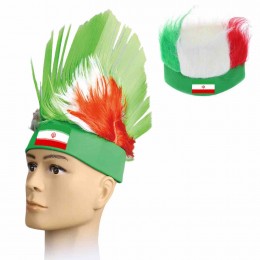 Mexico soccer fans headband cockscomb wigs football rugby fan cheering props baseball fisherman hat cap high hats  Mexico soccer fans headband cockscomb wigs football rugby fan cheering props baseball fisherman hat cap high hats