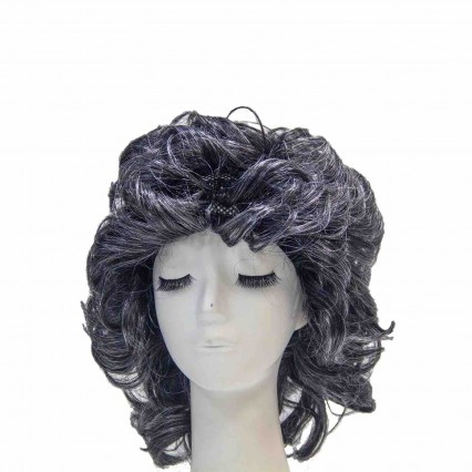 Versatile Cosplay Granny Wig Safe Synthetic Party Hairpiece Customizable Features Versatile Cosplay Granny Wig Safe Synthetic Party Hairpiece Customizable Features