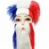 World football cup Germany flag Color football fans mustache false beard stripe colorblock beard France moustaches  World football cup Germany flag Color football fans mustache false beard stripe colorblock beard France moustaches