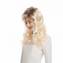 80s Blonde Long Mullet Wig  80s Blonde Long Mullet Wig