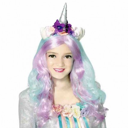 Custom Adult Child Long Curly Wavy Rainbow Wig for Music Festival Cosplay Party Custom Adult Child Long Curly Wavy Rainbow Wig for Music Festival Cosplay Party