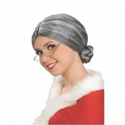Granny Grandmother Fancy Dress Adult Costume Accessory Old Lady Wig Adult Granny Grandmother Fancy Dress Adult Costume Accessory Old Lady Wig Adult