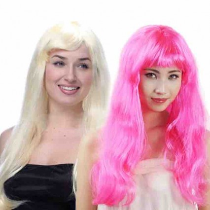 Women Fancy Dress long straight Wigs Halloween Synthetic cosplay Wigs Carnival bachelorette Party Wigs Women Fancy Dress long straight Wigs Halloween Synthetic cosplay Wigs Carnival bachelorette Party Wigs