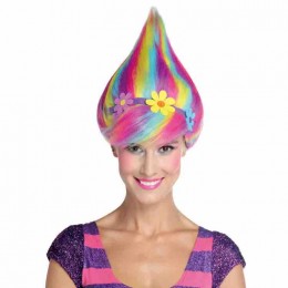 Christmas stage performance cosplay wig rainbow onion elf wig for adult trolls Halloween party wig  Christmas stage performance cosplay wig rainbow onion elf wig for adult trolls Halloween party wig