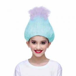 Christmas stage performance wig children's Halloween Trolls cosplay wig party wig for kids  Christmas stage performance wig children's Halloween Trolls cosplay wig party wig for kids