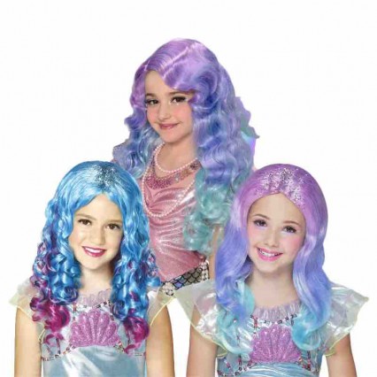 Halloween cosplay wig girls stage show cos decorate Princess party wig gradient cosplay Mermaid wig Halloween cosplay wig girls stage show cos decorate Princess party wig gradient cosplay Mermaid wig