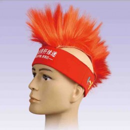 Crazy custom color with custom color Head Fan Style mohawk wig hair wig Rainbow wig  Crazy custom color with custom color Head Fan Style mohawk wig hair wig Rainbow wig