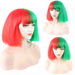 Mix Colors Short BoBo Cosplay Wig Sia Cosplay Wig Festive Party Wig  Mix Colors Short BoBo Cosplay Wig Sia Cosplay Wig Festive Party Wig