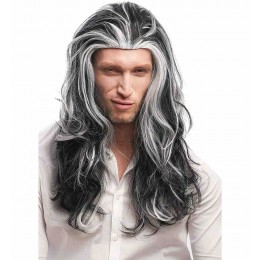 Perruque cheveux noirs perruque vampire homme- Perruque Vampire Aux Cheveux Gris  Perruque cheveux noirs perruque vampire homme- Perruque Vampire Aux Cheveux Gris