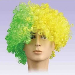 Promotional New Synthetic hair performance Wavy Round Clown wig hair Statement Fans Wig peluca peruca cosplay hair for Christmas  Promotional New Synthetic hair performance Wavy Round Clown wig hair Statement Fans Wig peluca peruca cosplay hair for Christmas