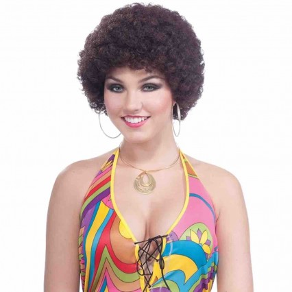 Brown Afro Wig Brown Afro Wig