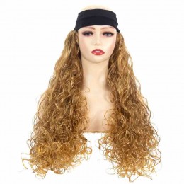 Factory headband party wig Big Wave Curly Synthetic Hair long mullet wig wholesale party wig  Factory headband party wig Big Wave Curly Synthetic Hair long mullet wig wholesale party wig