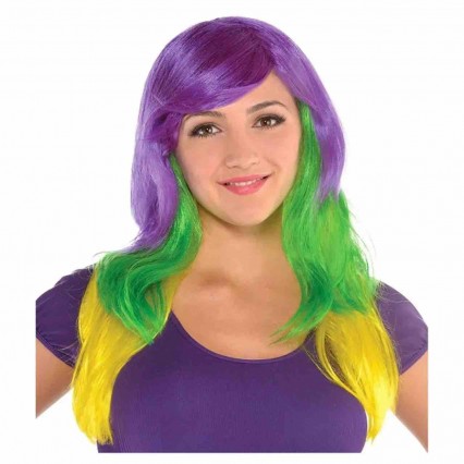 Mardi Gras Glamorous Wig Mardi Gras Glamorous Wig