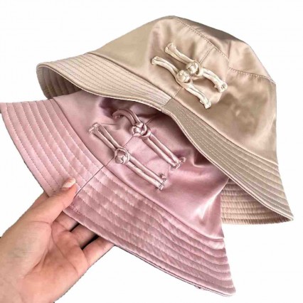 fashion chic Women lady packable bowknot dress satin bucket hat Travel sun hats women's fisherman's hat fashion chic Women lady packable bowknot dress satin bucket hat Travel sun hats women's fisherman's hat