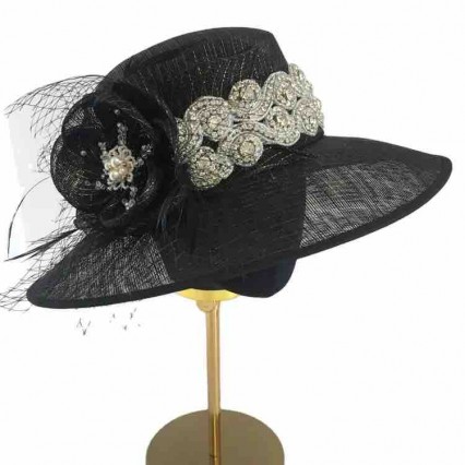 fashion women rhinestone sinamay Church hat Kentucky Derby Dress Cloche sun Hat Fascinator Floral Tea Party Wedding hat fashion women rhinestone sinamay Church hat Kentucky Derby Dress Cloche sun Hat Fascinator Floral Tea Party Wedding hat