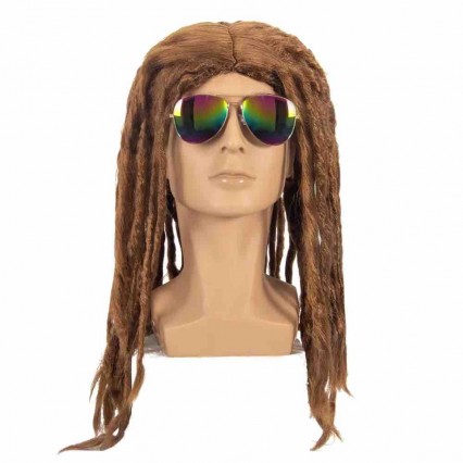 New Idea Costume Accessories Dreadlock Wig For Men Hippie Gangster Beach Bum Reggae Rasta Man Homeless Dreads New Idea Costume Accessories Dreadlock Wig For Men Hippie Gangster Beach Bum Reggae Rasta Man Homeless Dreads