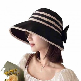 wholesale women ladies split back bow sunscreen hat UV protection Fisherman bucket Hats Travel beach sun women's fisherman's hat  wholesale women ladies split back bow sunscreen hat UV protection Fisherman bucket Hats Travel beach sun women's fisherman's hat