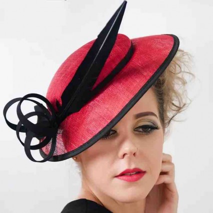 Sinamay Hats Elegant Fascinators for Women Tea Party Kentucky Derby Headband Hat Sinamay Hats Elegant Fascinators for Women Tea Party Kentucky Derby Headband Hat