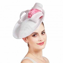 Women's Kentucky Derby sinamay hats Cocktail Tea Party ladies fascinators for women formal hats with 3D flowers  Women's Kentucky Derby sinamay hats Cocktail Tea Party ladies fascinators for women formal hats with 3D flowers