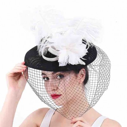 fashion Tea Party Fascinators church hats elegant fancy women Kentucky Derby Hat Mesh veil church Wedding Cocktail hat fashion Tea Party Fascinators church hats elegant fancy women Kentucky Derby Hat Mesh veil church Wedding Cocktail hat