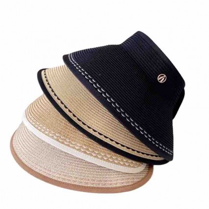 2024 new ladies summer sunscreen hat for women wide brim UV protection beach Visor Tourism sun blocking hats 2024 new ladies summer sunscreen hat for women wide brim UV protection beach Visor Tourism sun blocking hats