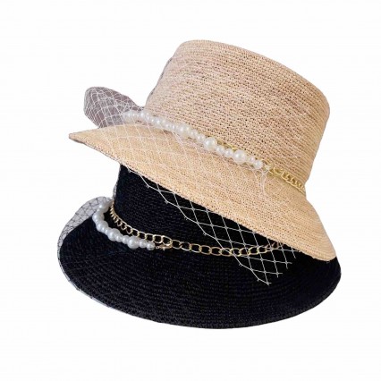 2024 new ladies women Sun Hats crochet raffia Straw wide brim beach hat for women flat top boater fedora hat for Travel Outdoor 2024 new ladies women Sun Hats crochet raffia Straw wide brim beach hat for women flat top boater fedora hat for Travel Outdoor