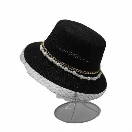 women Sun Hats wide Brim raffia Straw beach hat for women with mesh veil bucket cloche hat for Travel Outdoor women Sun Hats wide Brim raffia Straw beach hat for women with mesh veil bucket cloche hat for Travel Outdoor