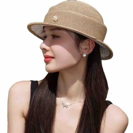 2024 new women Sun Hats paper Straw wide brim beach hat for women cloche hat for Travel Outdoor 2024 new women Sun Hats paper Straw wide brim beach hat for women cloche hat for Travel Outdoor