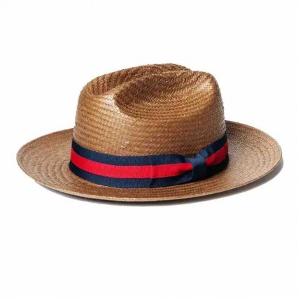Wholesale natural straw sun beach fedora cowboy hat mens quality straw cowboy hats with stripe ribbon Wholesale natural straw sun beach fedora cowboy hat mens quality straw cowboy hats with stripe ribbon
