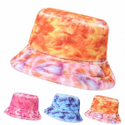 3 colors winter Fuzzy furry bucket hats women Fluffy Fisherman Cap tie dye Warm Windproof Artificial Fur Bucket Hat for Women 3 colors winter Fuzzy furry bucket hats women Fluffy Fisherman Cap tie dye Warm Windproof Artificial Fur Bucket Hat for Women