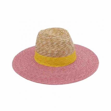 chic fashion two tone natural straw beach fedora trilby sun hat outdoor travel UV protection pink jazz panama fedora hats women chic fashion two tone natural straw beach fedora trilby sun hat outdoor travel UV protection pink jazz panama fedora hats women