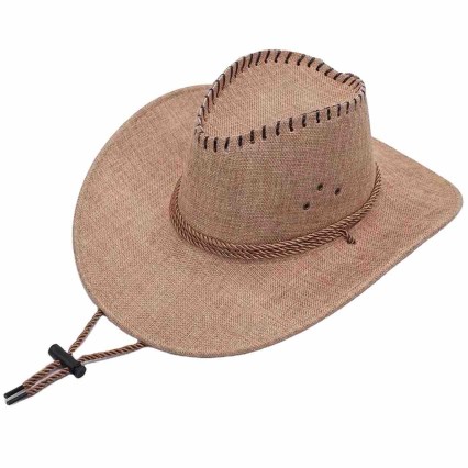 fashion men cotton/ linen Western straw Cowboy hat men's cowboy hats beach sun hat fashion men cotton/ linen Western straw Cowboy hat men's cowboy hats beach sun hat