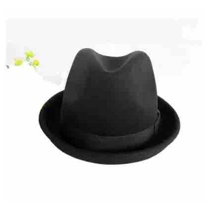 Stylish 100% australia wool felt Upturned short Brim Fedora Trilby Men/Women Snap Brim Vintage mens dress hats wholesale Stylish 100% australia wool felt Upturned short Brim Fedora Trilby Men/Women Snap Brim Vintage mens dress hats wholesale
