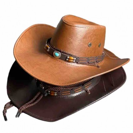 fashion classic men women unisex leather cowgirl hat western cowboy hat cattlemen leather cowboy hats for men fashion classic men women unisex leather cowgirl hat western cowboy hat cattlemen leather cowboy hats for men