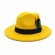 fedora hats women wholesale 17 colors felt fedora hat borsalino panama trilby jazz hat with feather decoration