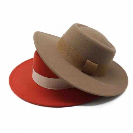 hot sell fashion women felt wide brim pork pie boater hat jazz fedora hats women wholesale hot sell fashion women felt wide brim pork pie boater hat jazz fedora hats women wholesale