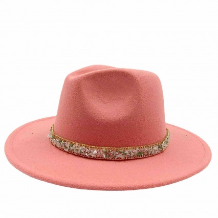 ready to ship 20 colors fashion shiny ribbon Fedora felt hats women ready to ship 20 colors fashion shiny ribbon Fedora felt hats women