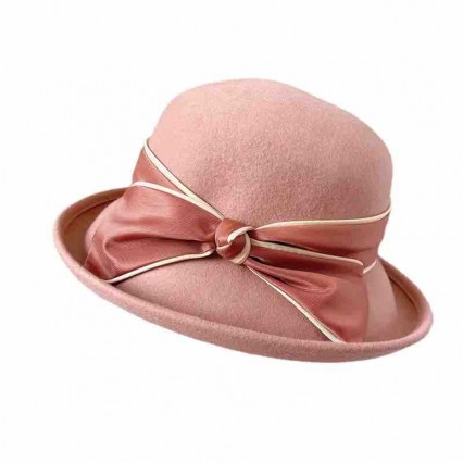 Fashion 100% australian wool felt hat satin bowknot bowler bucket felt hats women winter cloche ladies hats women felt fedora Fashion 100% australian wool felt hat satin bowknot bowler bucket felt hats women winter cloche ladies hats women felt fedora