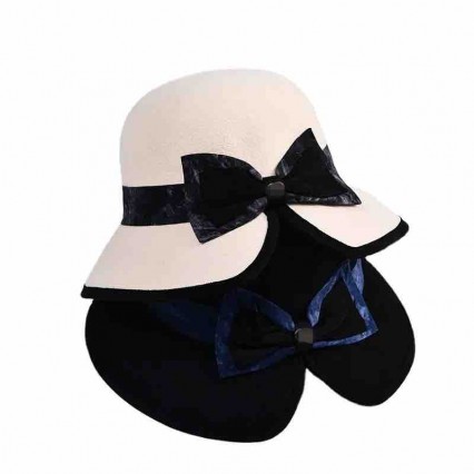 new fashion wool felt hats british women hat elegant cloche hat with velvet bowknot new fashion wool felt hats british women hat elegant cloche hat with velvet bowknot