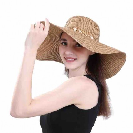 2024 new UPF50 beach hats for women summer straw female paper straw wide brim womens dress hats with floral ribbon 2024 new UPF50 beach hats for women summer straw female paper straw wide brim womens dress hats with floral ribbon
